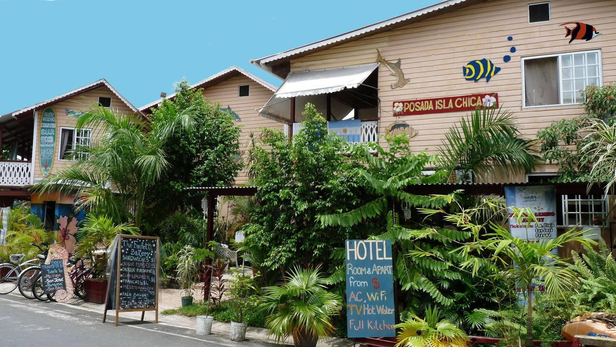 Hotel Posada Isla Chica Bocas del Toro ภายนอก รูปภาพ